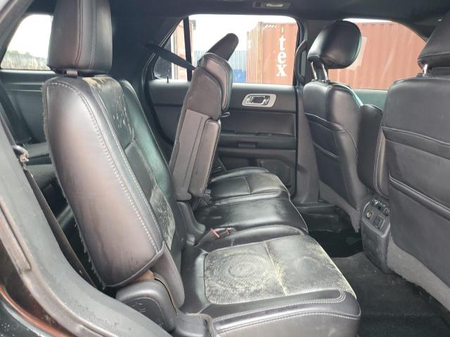 1FM5K7F83DGB91850 - 2013 FORD EXPLORER LIMITED BLACK photo 10