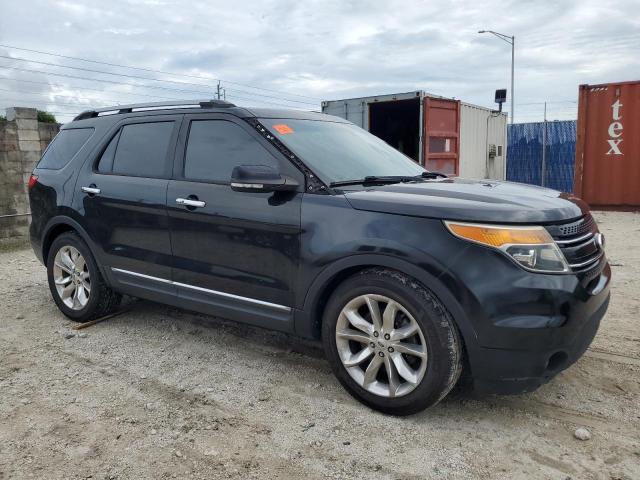 1FM5K7F83DGB91850 - 2013 FORD EXPLORER LIMITED BLACK photo 4