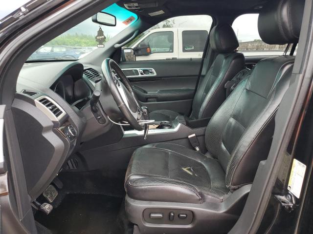 1FM5K7F83DGB91850 - 2013 FORD EXPLORER LIMITED BLACK photo 7