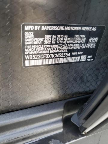 WB523CF0XRCN55554 - 2024 BMW IX XDRIVE50 Ağ foto 13