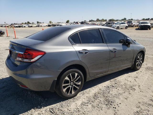 19XFB2F94DE214282 - 2013 HONDA CIVIC EXL رمادي صورة 3