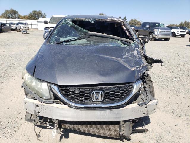 19XFB2F94DE214282 - 2013 HONDA CIVIC EXL رمادي صورة 5