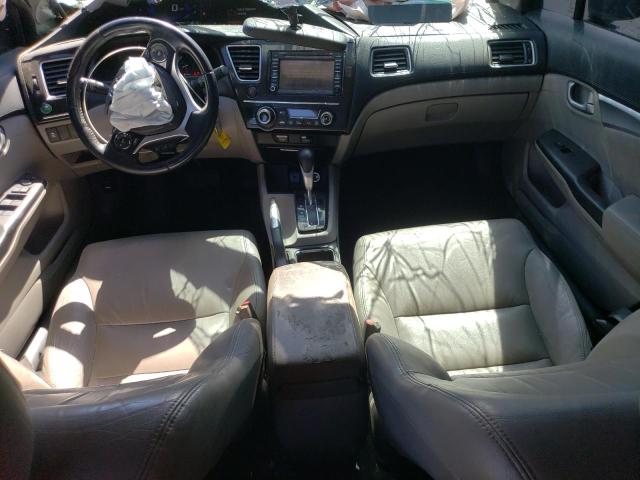 19XFB2F94DE214282 - 2013 HONDA CIVIC EXL رمادي صورة 8