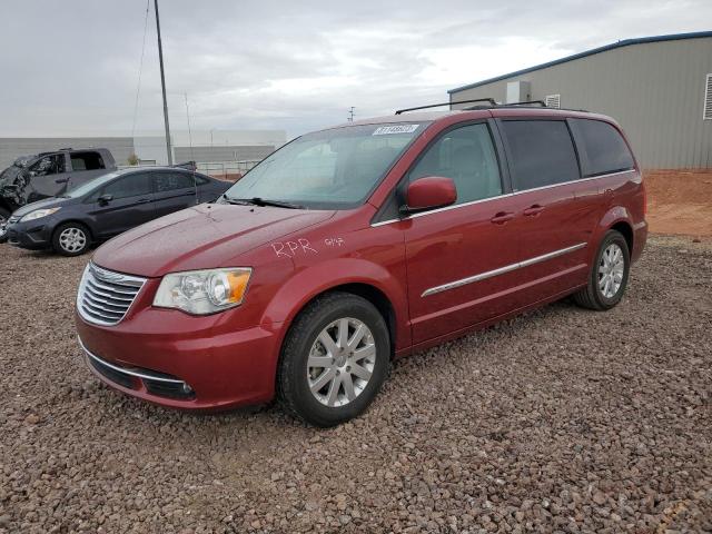 2C4RC1BGXDR818894 - 2013 CHRYSLER TOWN & COU TOURING RED photo 1