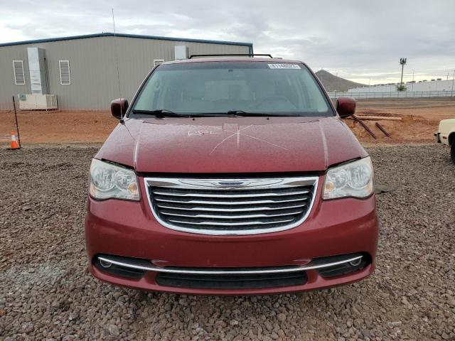2C4RC1BGXDR818894 - 2013 CHRYSLER TOWN & COU TOURING RED photo 5