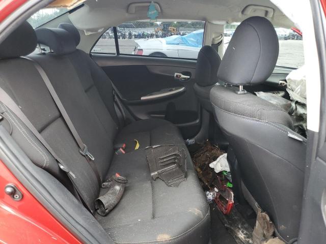 5YFBU4EE4DP176635 - 2013 TOYOTA COROLLA BASE Qırmızı foto 10