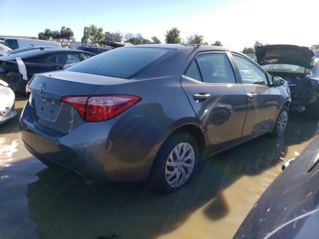 5YFBURHE9KP879864 - 2019 TOYOTA COROLLA L GRAY photo 3