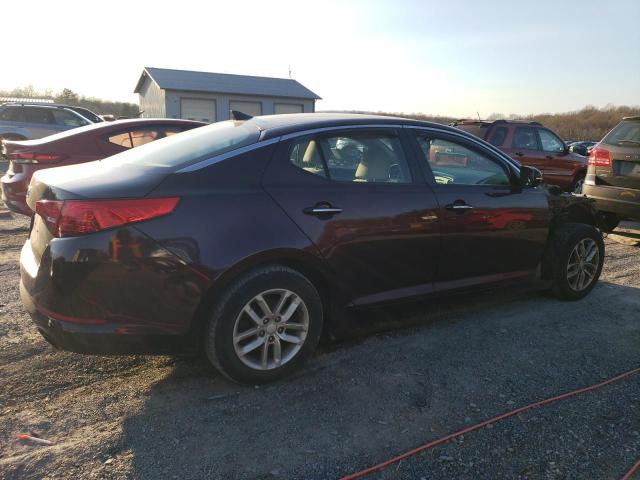 5XXGM4A78CG044966 - 2012 KIA OPTIMA LX BURGUNDY photo 3