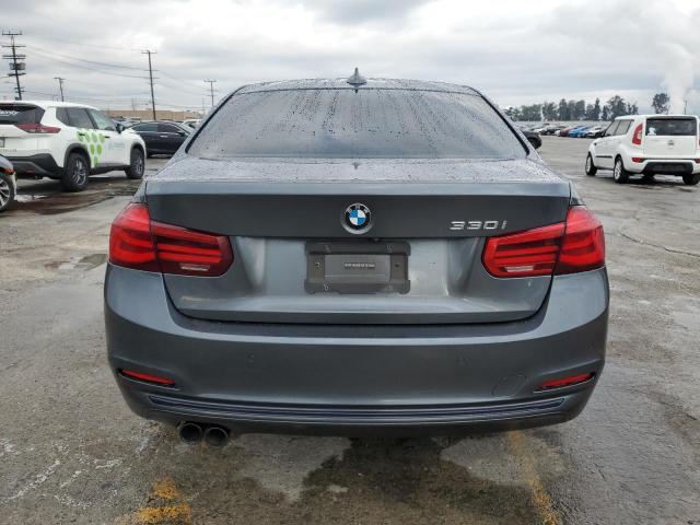 WBA8B9G54JNU97381 - 2018 BMW 330 I GRAY photo 6