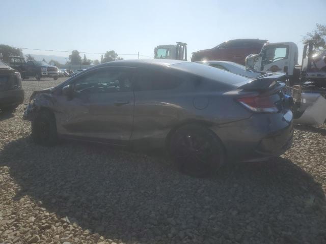 2HGFG3B57FH512439 - 2015 HONDA CIVIC LX Մոխրագույն լուսանկար 2