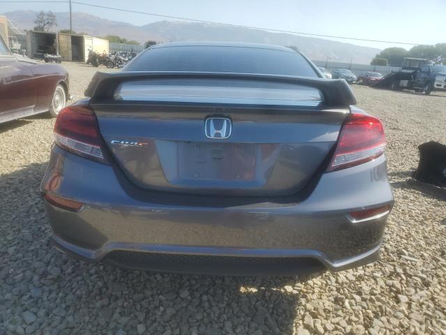 2HGFG3B57FH512439 - 2015 HONDA CIVIC LX Մոխրագույն լուսանկար 6