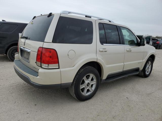 5LMEU68H05ZJ01896 - 2005 LINCOLN AVIATOR 奶油色 照片 3