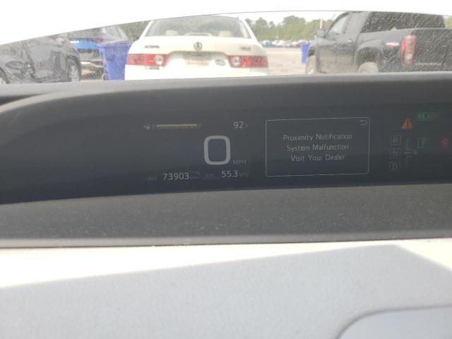 JTDKARFU5G3004719 - 2016 TOYOTA PRIUS أبيض صورة 9