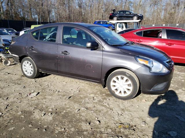 3N1CN7AP8FL809019 - 2015 NISSAN VERSA S GRAY photo 4