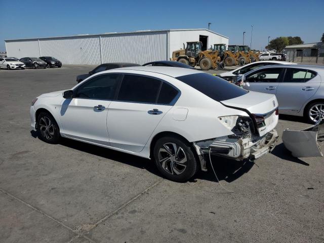 1HGCR2F32GA097093 - 2016 HONDA ACCORD LX WHITE photo 2