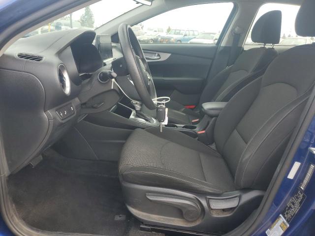 3KPF24AD3NE482913 - 2022 KIA FORTE FE 蓝色 照片 7