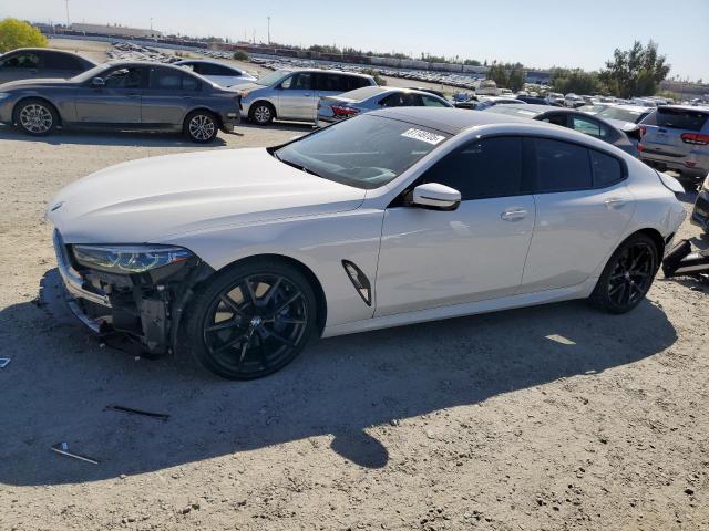 WBAGV2C06MCF70614 - 2021 BMW 840I WHITE photo 1