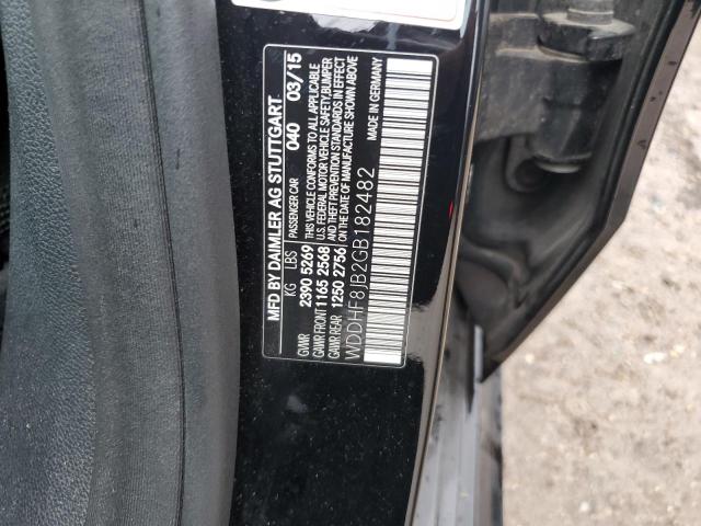 WDDHF8JB2GB182482 - 2016 MERCEDES-BENZ E 350 4MATIC BLACK photo 12