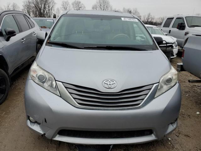 5TDYK3DC1ES449906 - 2014 TOYOTA SIENNA XLE SILVER photo 5