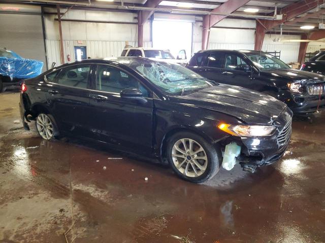 3FA6P0HD4LR221205 - 2020 FORD FUSION SE Schwarz Foto 4