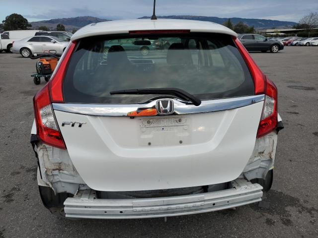 JHMGK5H75GX029694 - 2016 HONDA FIT EX WHITE photo 6