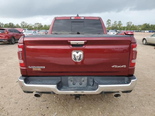 1C6SRFJT9NN208390 - 2022 RAM 1500 LARAMIE MAROON photo 6