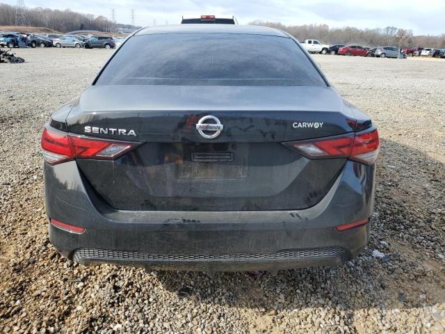 3N1AB8BV7LY256512 - 2020 NISSAN SENTRA S BLACK photo 6