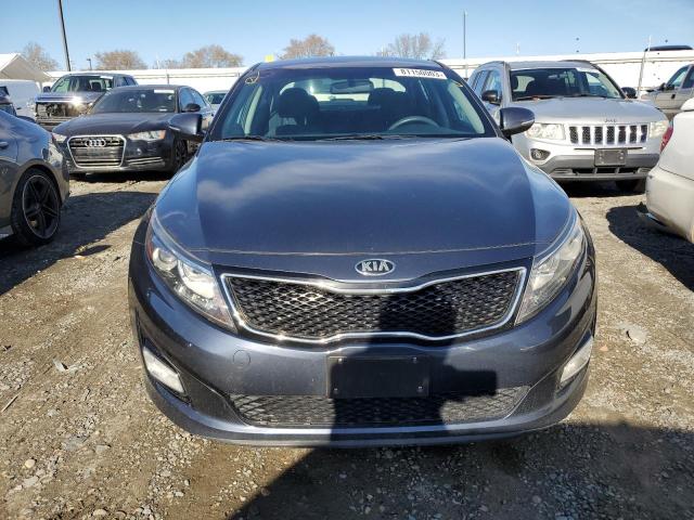 KNAGM4A71F5615509 - 2015 KIA OPTIMA LX GRAY photo 5