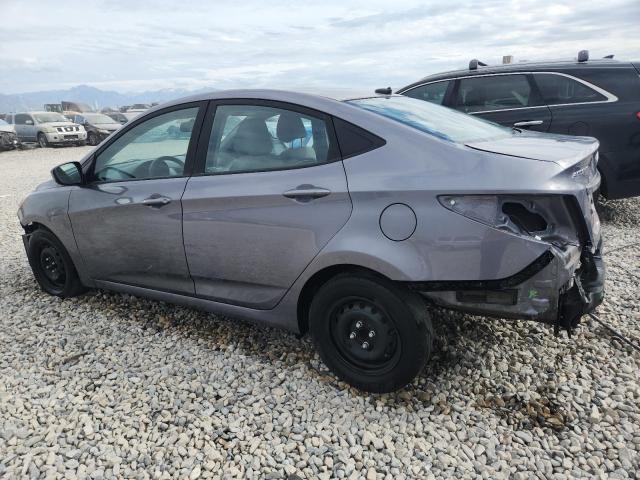 KMHCT4AE1HU311300 - 2017 HYUNDAI ACCENT SE GRAY photo 2