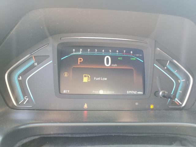 5FNRL6H90LB033882 - 2020 HONDA ODYSSEY ELITE Սև լուսանկար 9