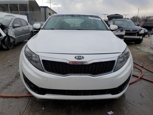 KNAGM4A74B5073011 - 2011 KIA OPTIMA LX WHITE photo 5