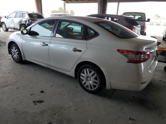 3N1AB7APXDL757776 - 2013 NISSAN SENTRA S Blanc photo 2