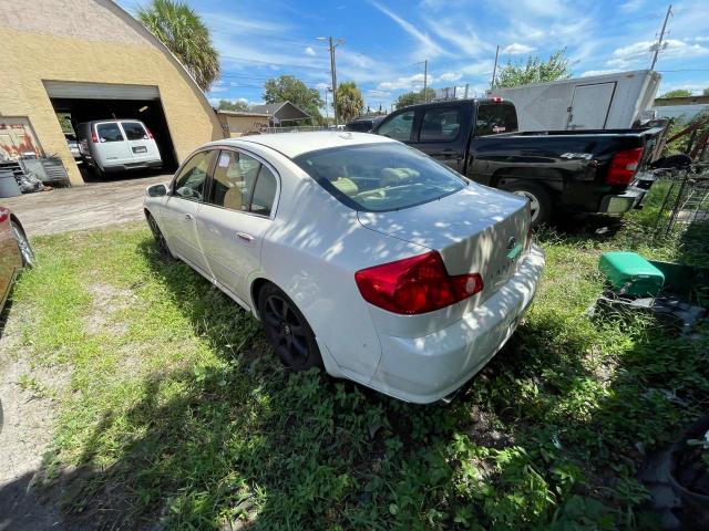 JNKCV51E46M519011 - 2006 INFINITI G35 WHITE photo 3