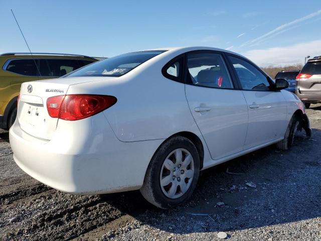 KMHDU46D67U043165 - 2007 HYUNDAI ELANTRA GLS WHITE photo 3