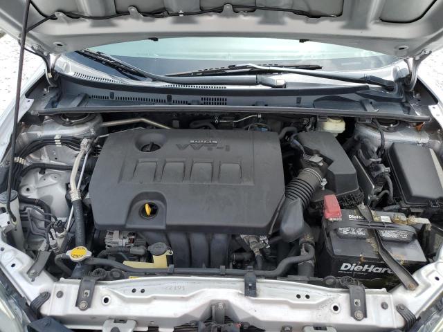 5YFBURHEXHP647900 - 2017 TOYOTA COROLLA L SILVER photo 11