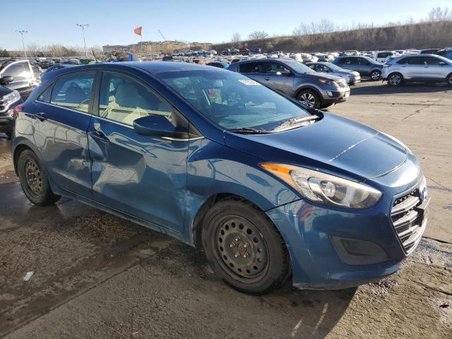 KMHD35LH2GU269736 - 2016 HYUNDAI ELANTRA GT BLUE photo 4