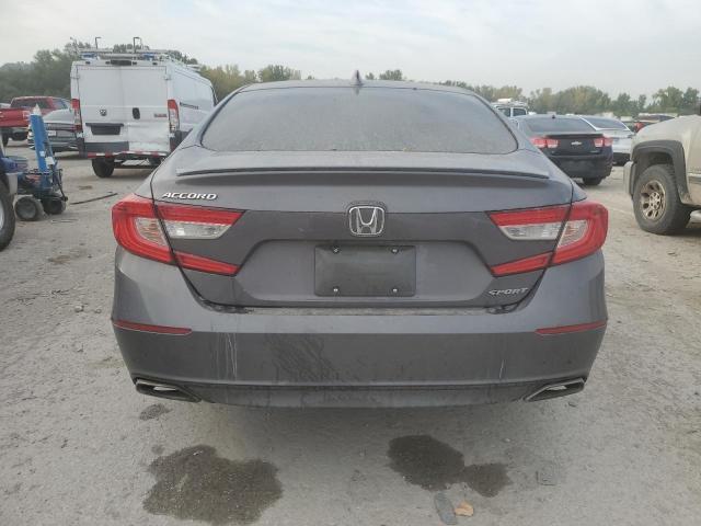 1HGCV1F37JA218763 - 2018 HONDA ACCORD SPORT Grau Foto 6