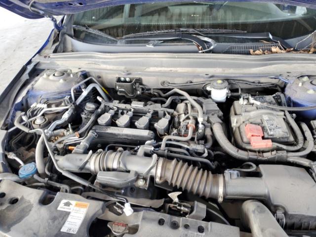 1HGCV1F37LA049556 - 2020 HONDA ACCORD SPORT BLUE photo 11