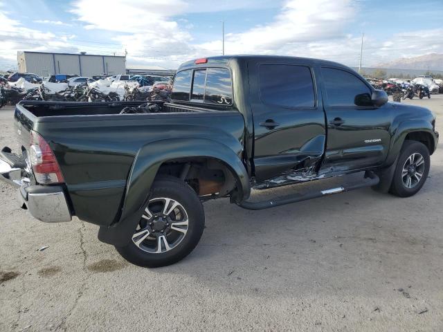 3TMJU4GN4DM140167 - 2013 TOYOTA TACOMA DOUBLE CAB PRERUNNER GREEN photo 3