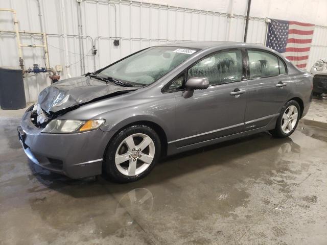 19XFA1F61AE000946 - 2010 HONDA CIVIC LX-S فحمي صورة 1