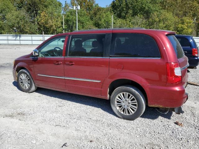2C4RC1CG2FR619470 - 2015 CHRY TOWN & COUNTRY TOURING L MAROON photo 2