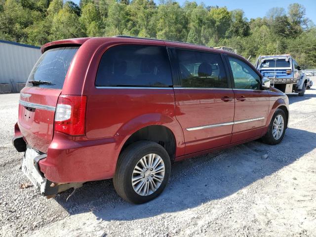 2C4RC1CG2FR619470 - 2015 CHRY TOWN & COUNTRY TOURING L MAROON photo 3