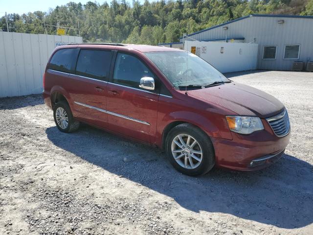 2C4RC1CG2FR619470 - 2015 CHRY TOWN & COUNTRY TOURING L MAROON photo 4