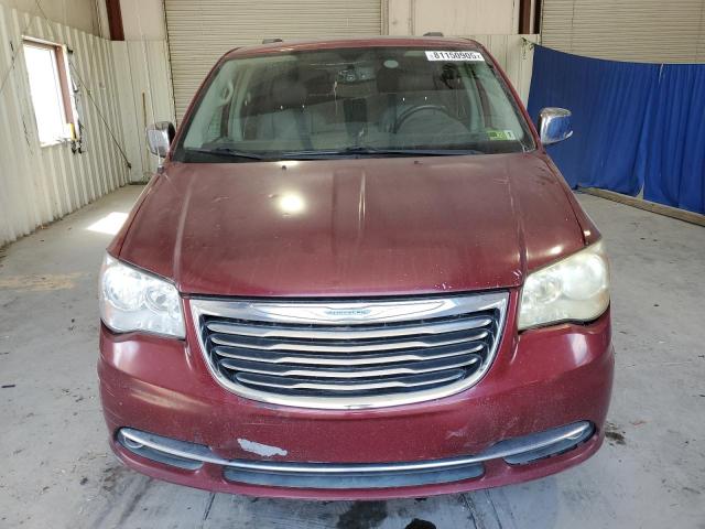 2C4RC1CG2FR619470 - 2015 CHRY TOWN & COUNTRY TOURING L MAROON photo 5