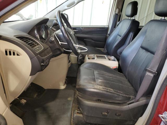 2C4RC1CG2FR619470 - 2015 CHRY TOWN & COUNTRY TOURING L MAROON photo 7