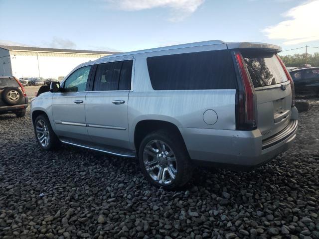 1GYS4HKJ8KR308303 - 2019 CADILLAC ESCALADE ESV LUXURY ვერცხლისფერი ფოტო 2
