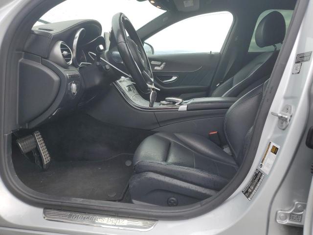 55SWF4KB5FU023538 - 2015 MERCEDES-BENZ C 300 4MATIC SILVER photo 7
