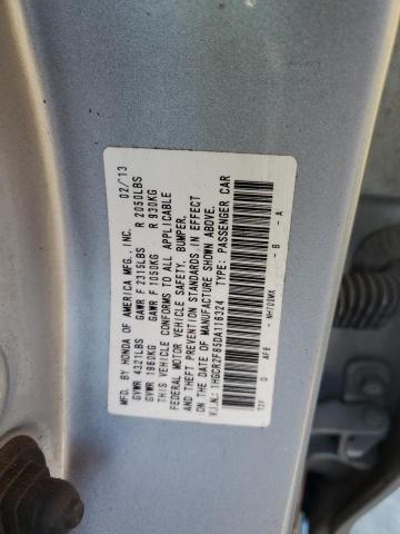 1HGCR2F85DA116324 - 2013 HONDA ACCORD EXL SILVER photo 13