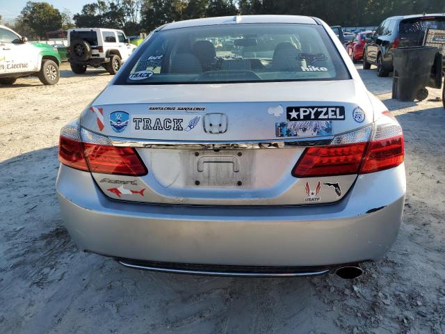 1HGCR2F85DA116324 - 2013 HONDA ACCORD EXL SILVER photo 6