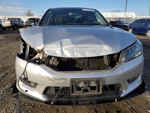 1HGCR3F85EA019888 - 2014 HONDA ACCORD EXL SILVER photo 5